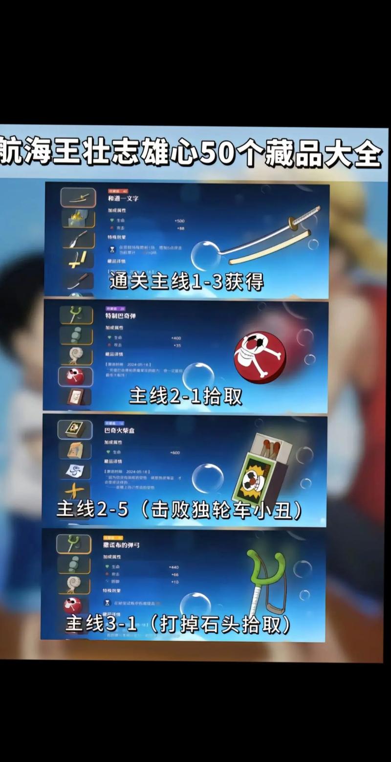 宝石镶嵌与合成:《航海王壮志雄心》宝石系统全攻略,打造你的专属装备
